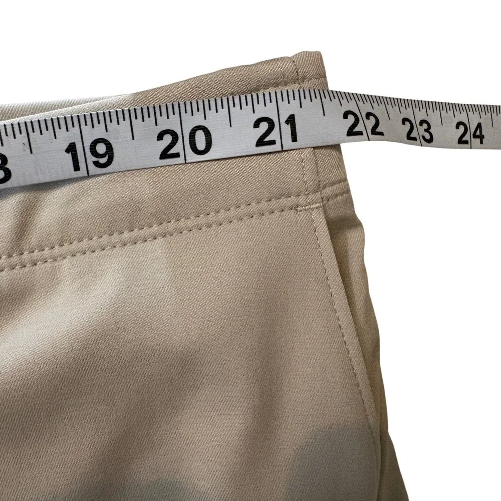 Pro Tour Mens Golf Shorts Khaki Tan Stretch 44‎ Flat Front Performance Pockets